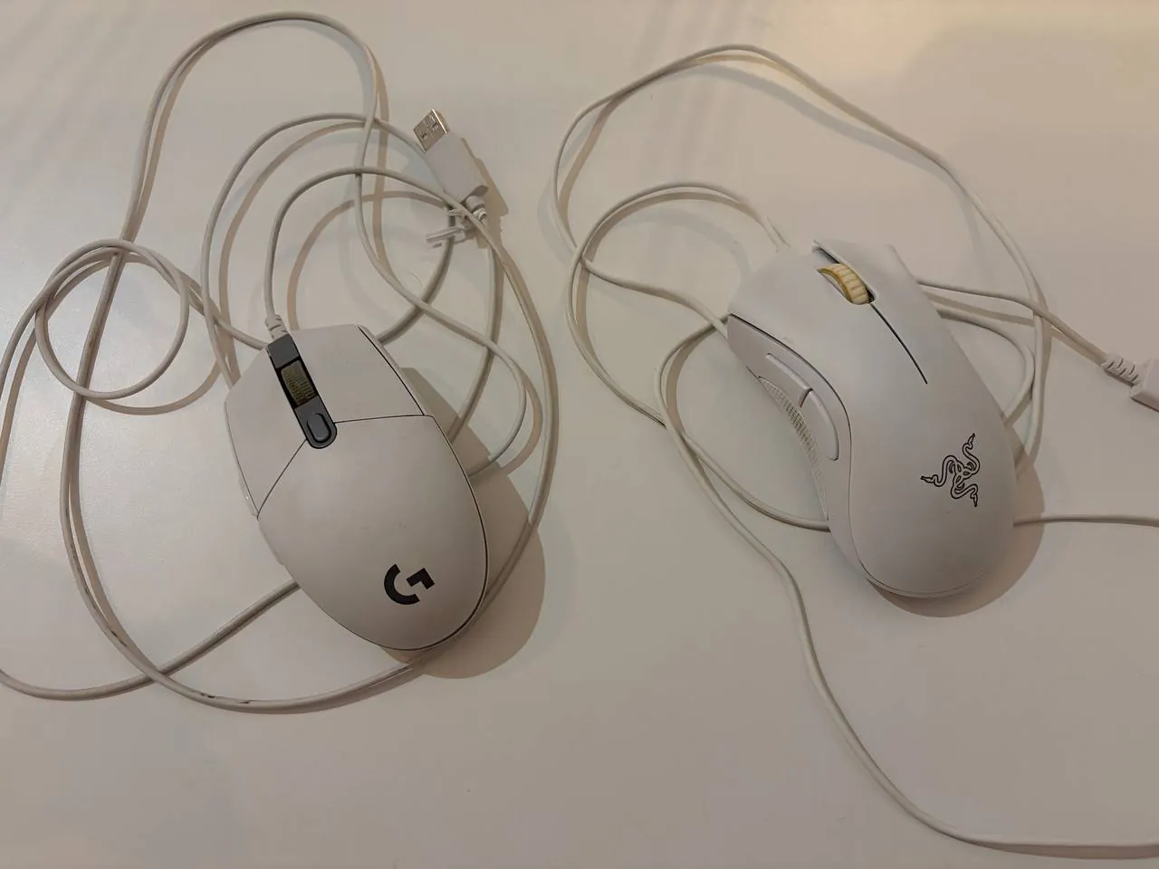Игровые мыши Mchose Logitech Razer набор 2