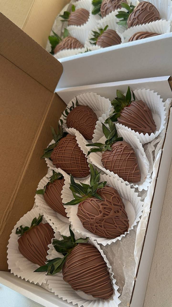 Клубника в шоколаде 1