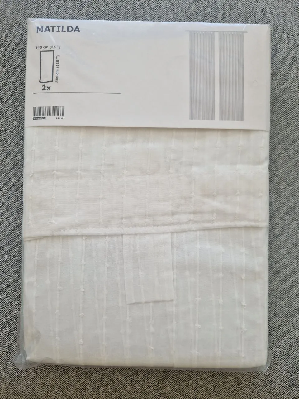 Занавески IKEA Matilda 140×300 см 1