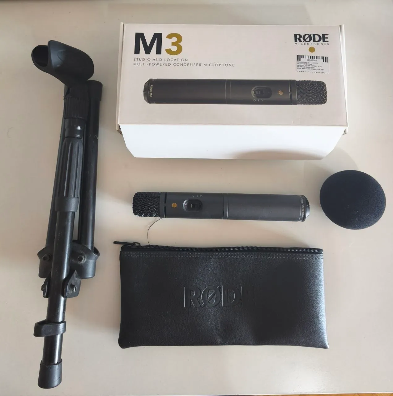 Микрофон Rode M3 конденсаторный со стойкой 1
