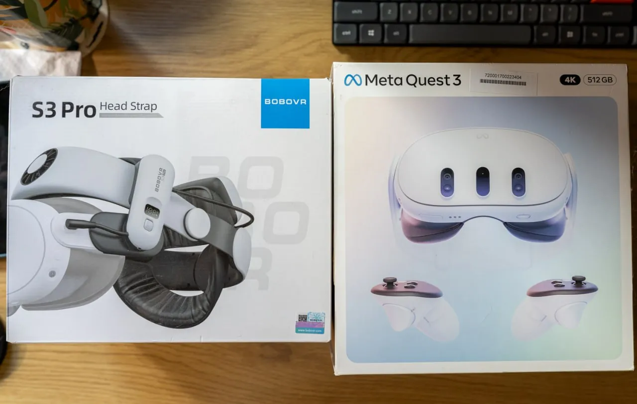 Meta Quest 3 512GB с аксессуарами BOBOVR 1