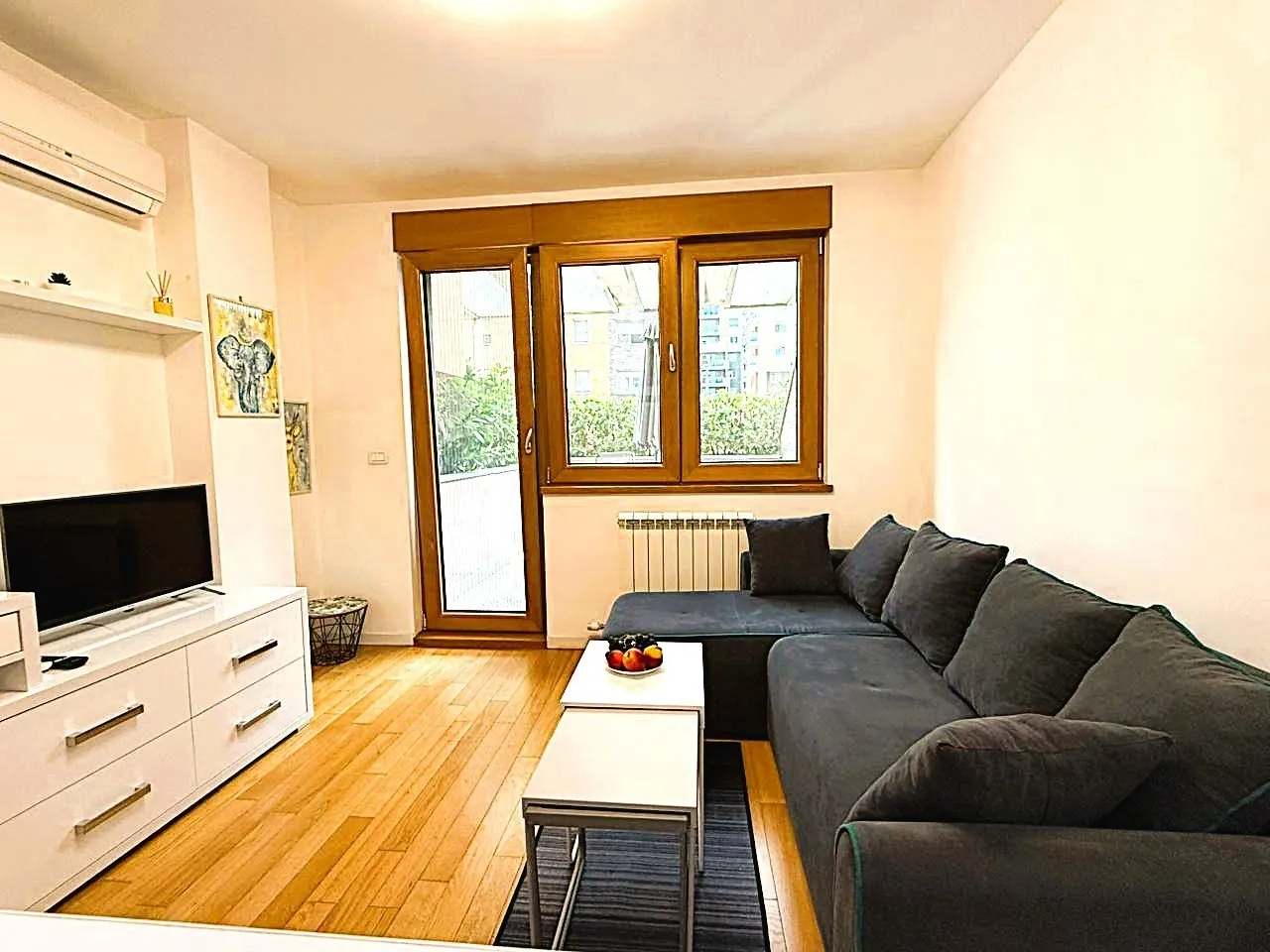 Студия 30 кв.м с террасой Новый Белград аренда 700€ без комиссии 5