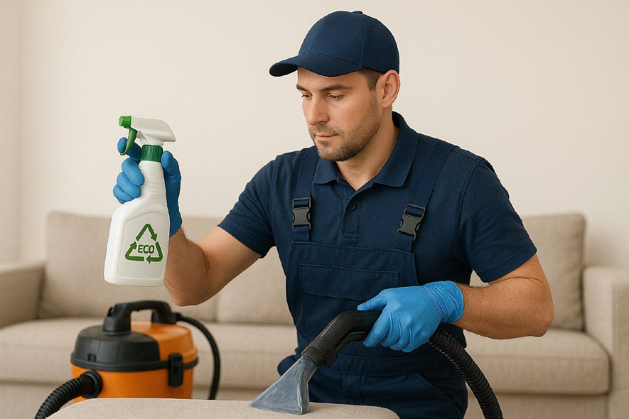 Профессиональная химчистка мебели 1