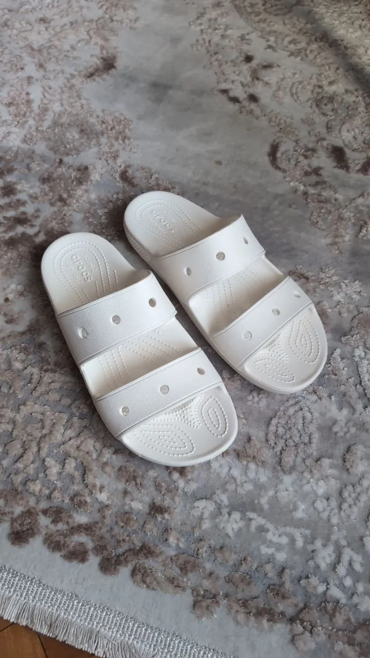 Crocs белые новые M9 W11 Дорчол Белград 1