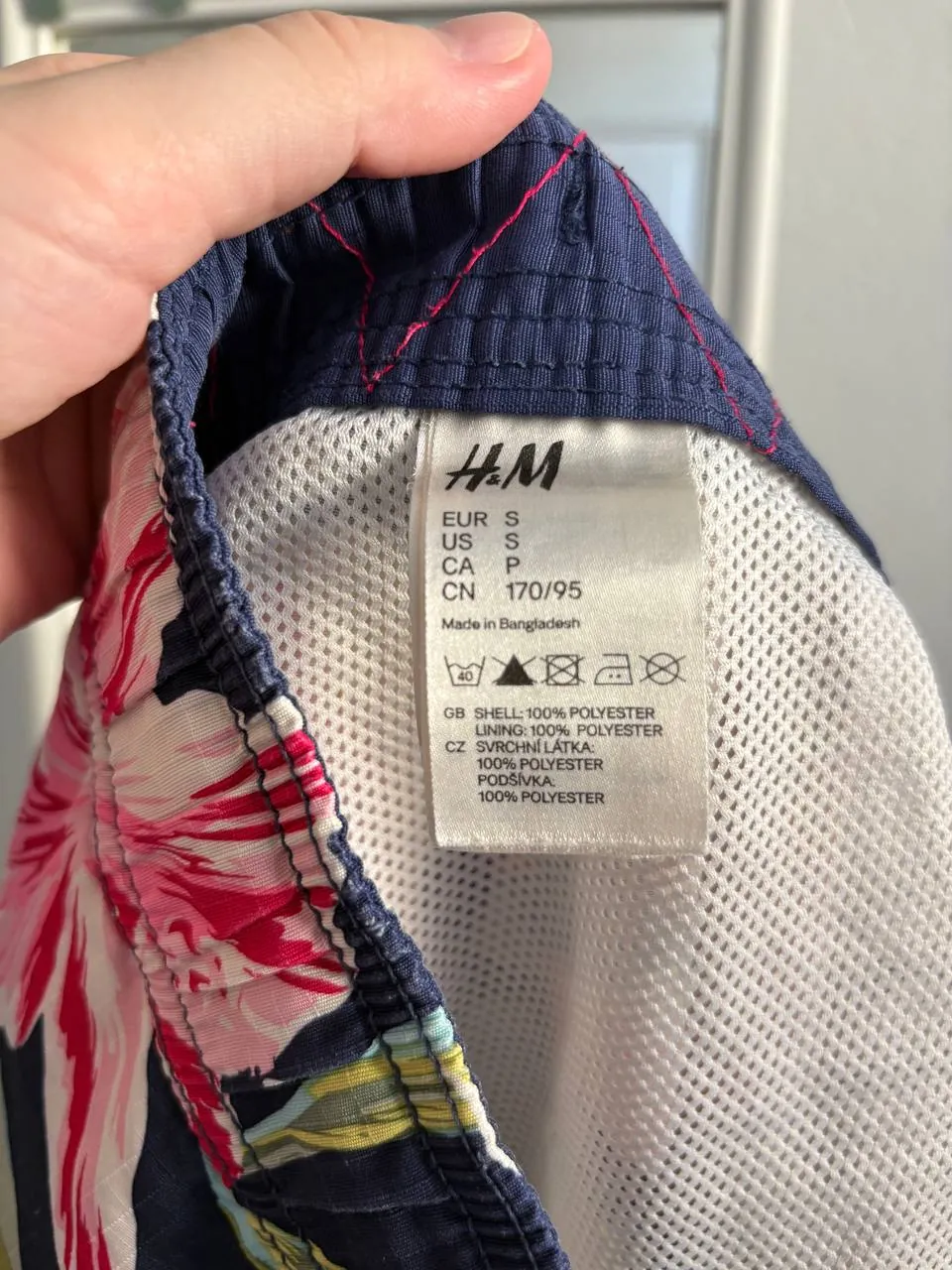Мужские шорты H&M размер S 2