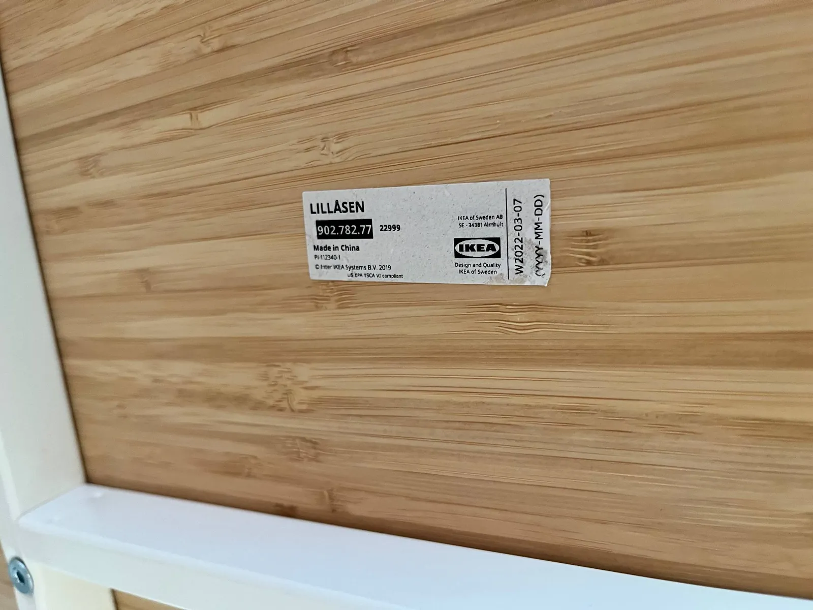 Письменный стол IKEA LILLÅSEN с 3 ящиками 3