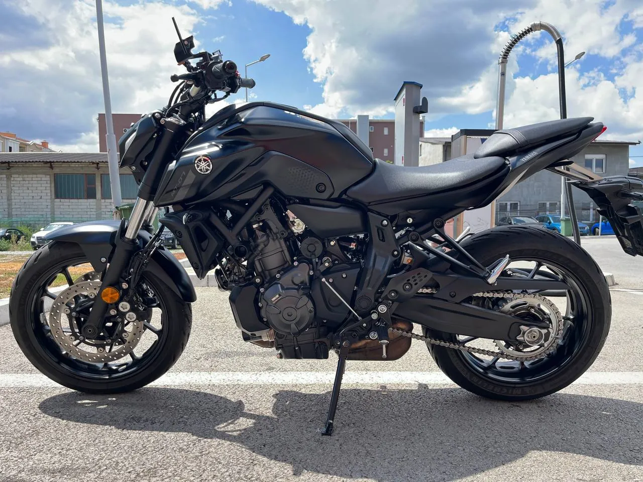 Мотоцикл Yamaha MT-07 2024 года 8700 км 5