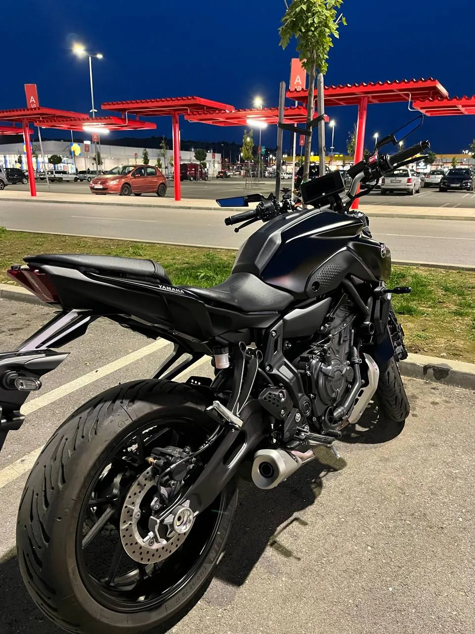 Мотоцикл Yamaha MT-07 2024 года 8700 км 2