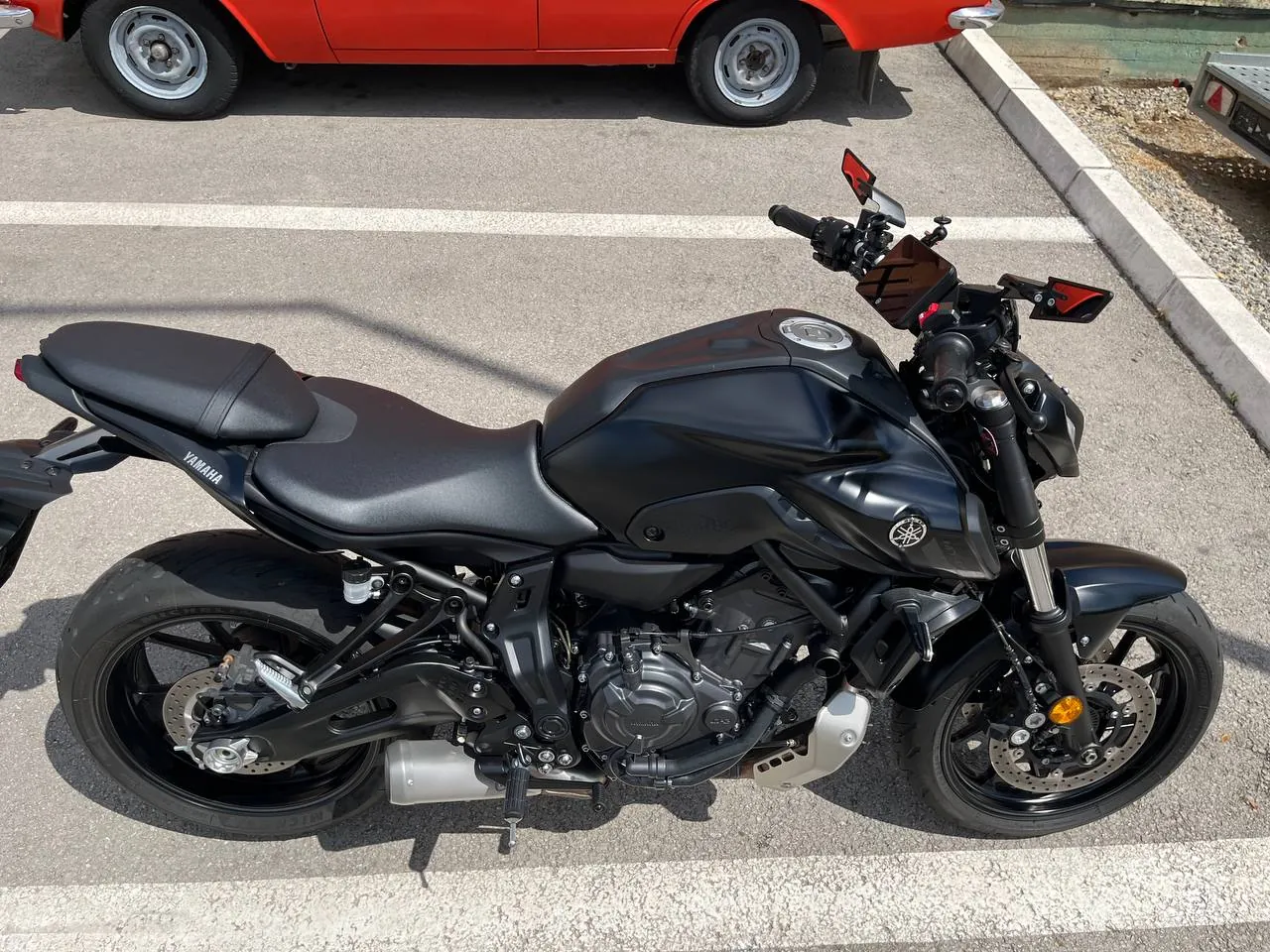 Мотоцикл Yamaha MT-07 2024 года 8700 км 3