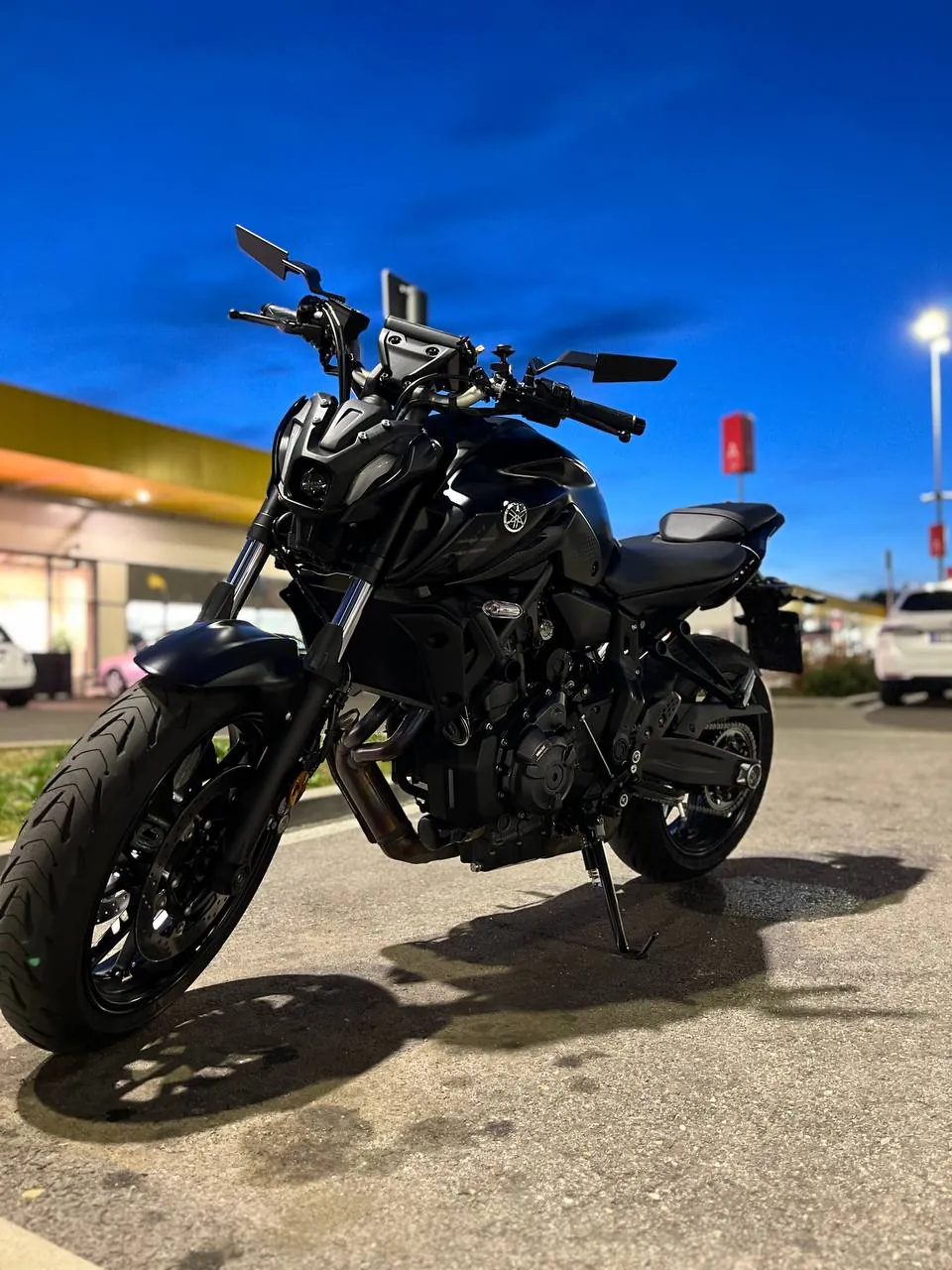 Мотоцикл Yamaha MT-07 2024 года 8700 км 1