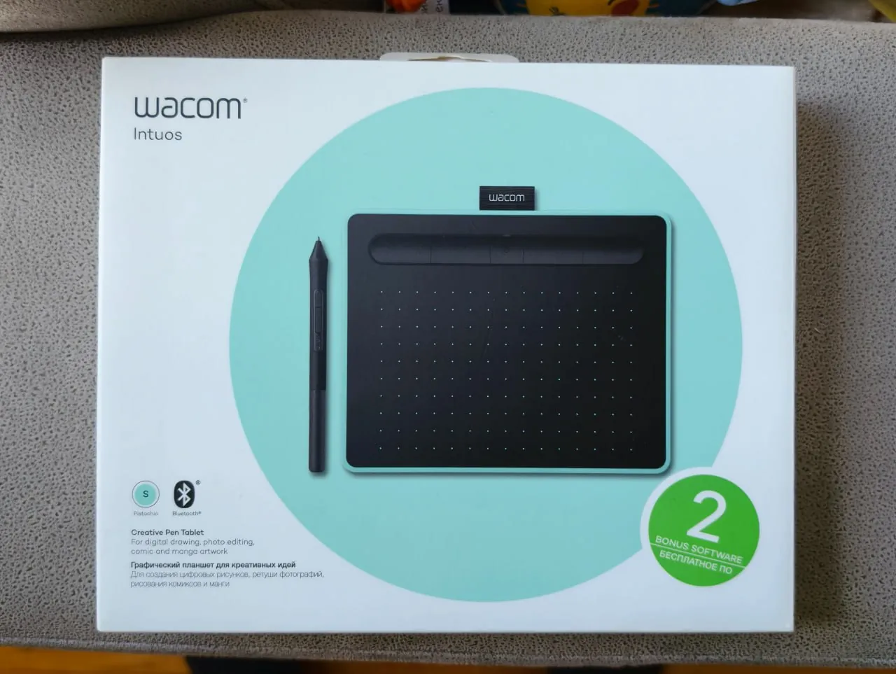 Wacom Intuos S Bluetooth графический планшет 1