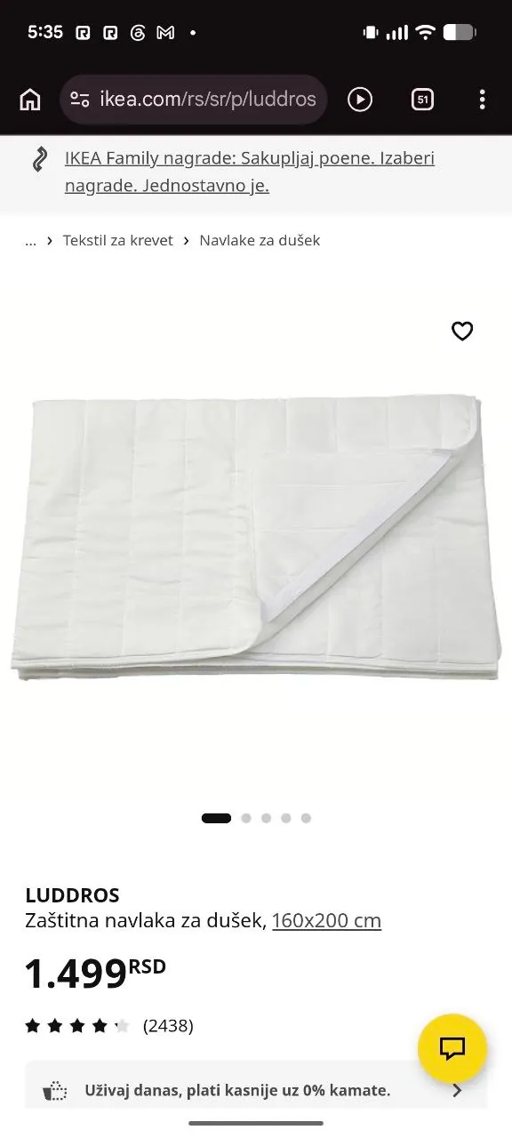 Постельное белье лот IKEA простыни наматрасник 3