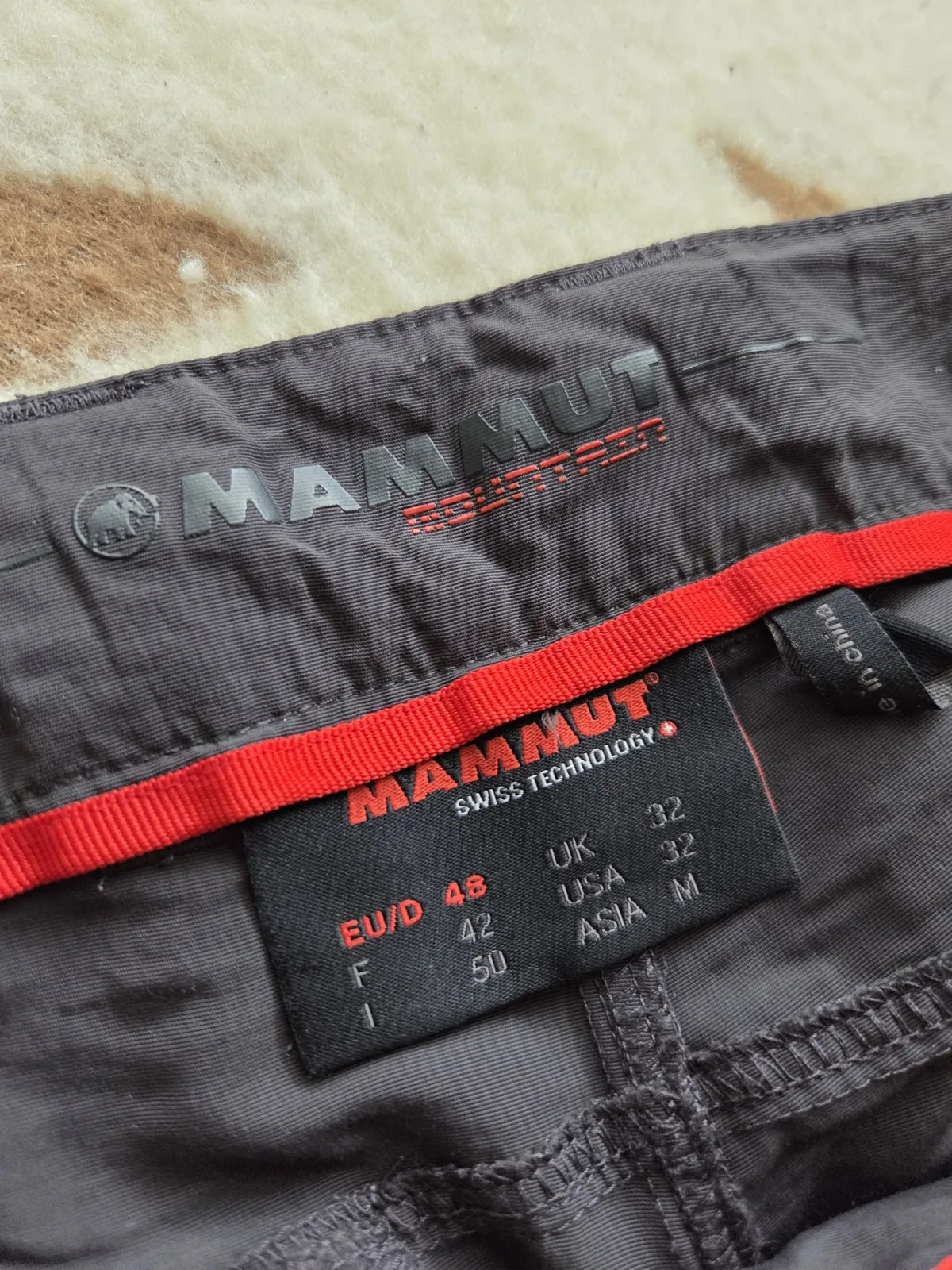 Брюки Mammut Tempest Zip Off мужские EU 48 6