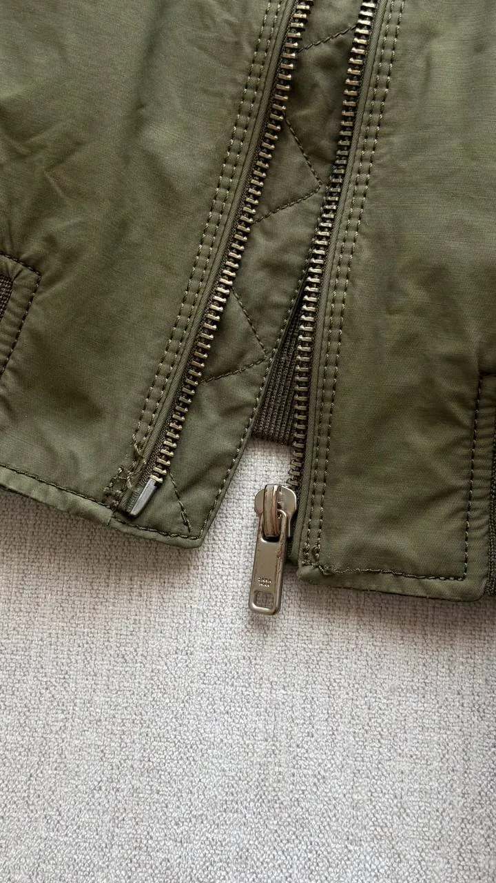 Бомбер Zara Man зелёный размер S Белград 4