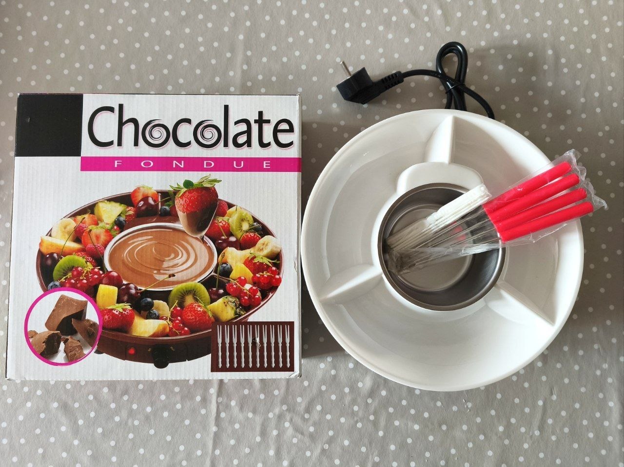 Электрическая фондюшница 2