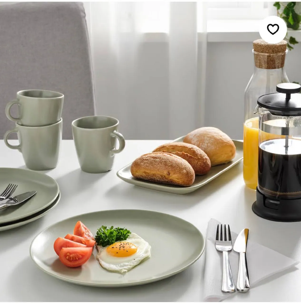 Набор посуды IKEA: тарелки, пиалы, кружки 2