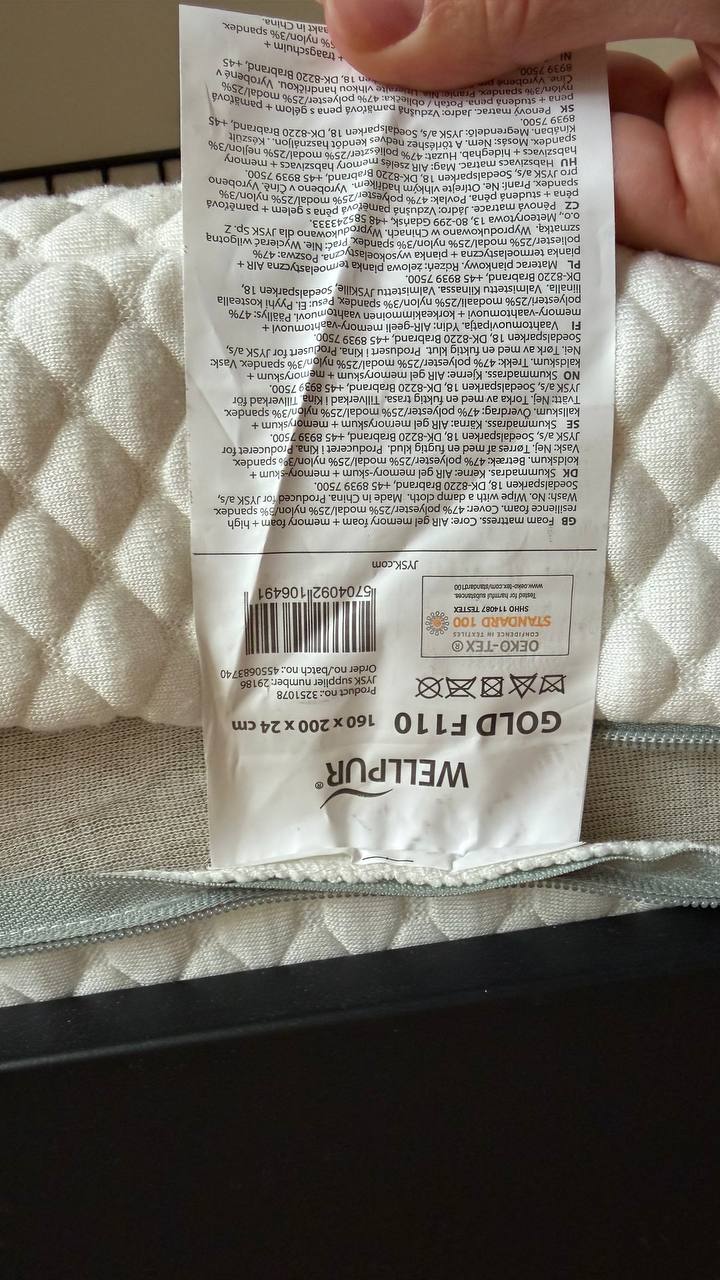 Кровать из jysk 3