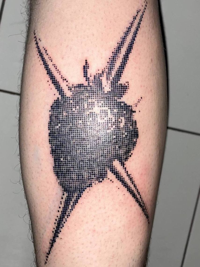 Пиксельные татуировки 3