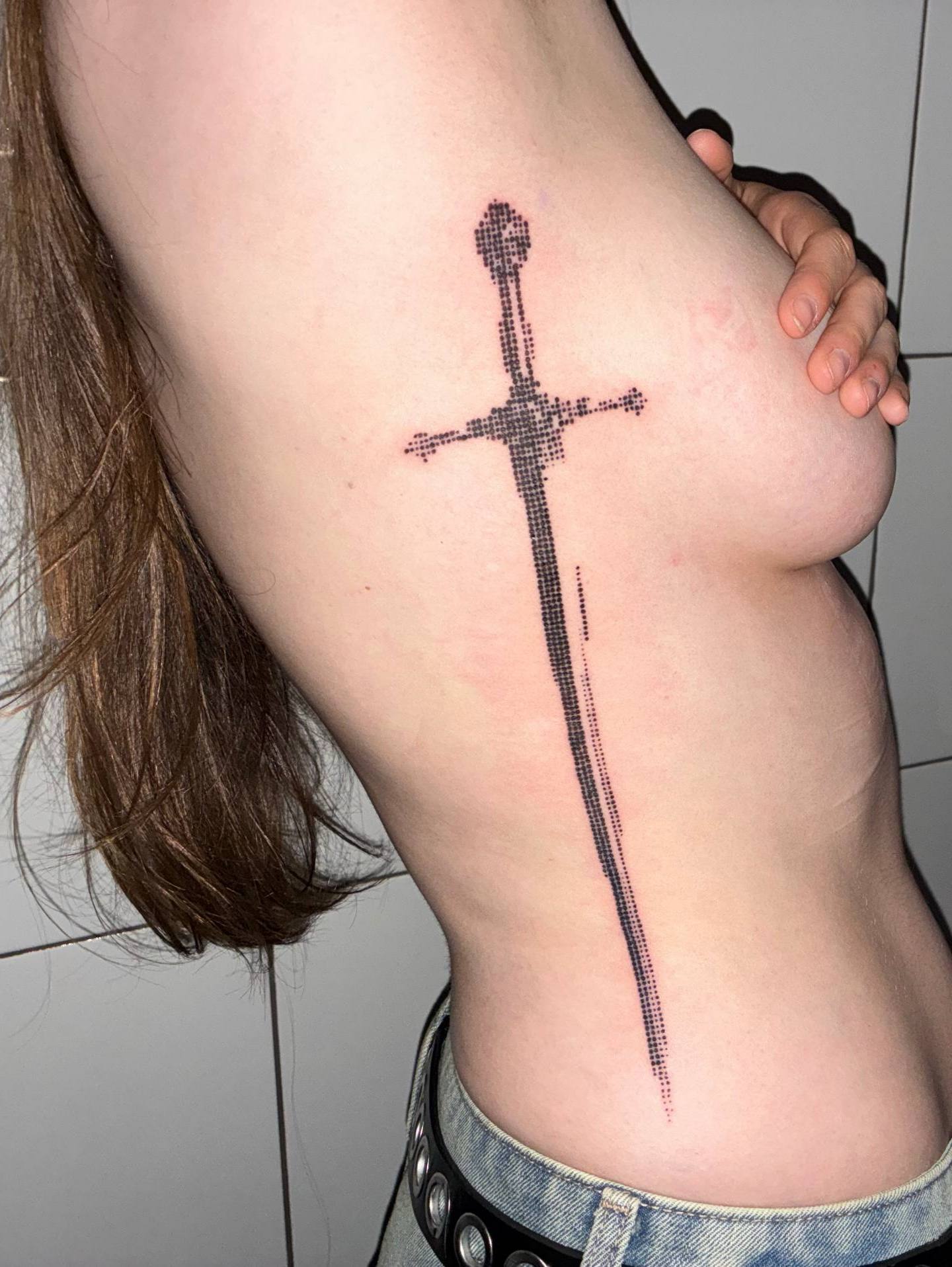 Пиксельные татуировки 9