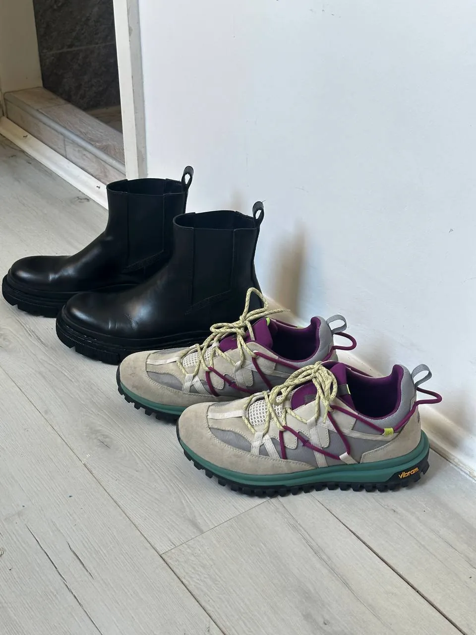 Ботинки и куртка Zara мужские 1