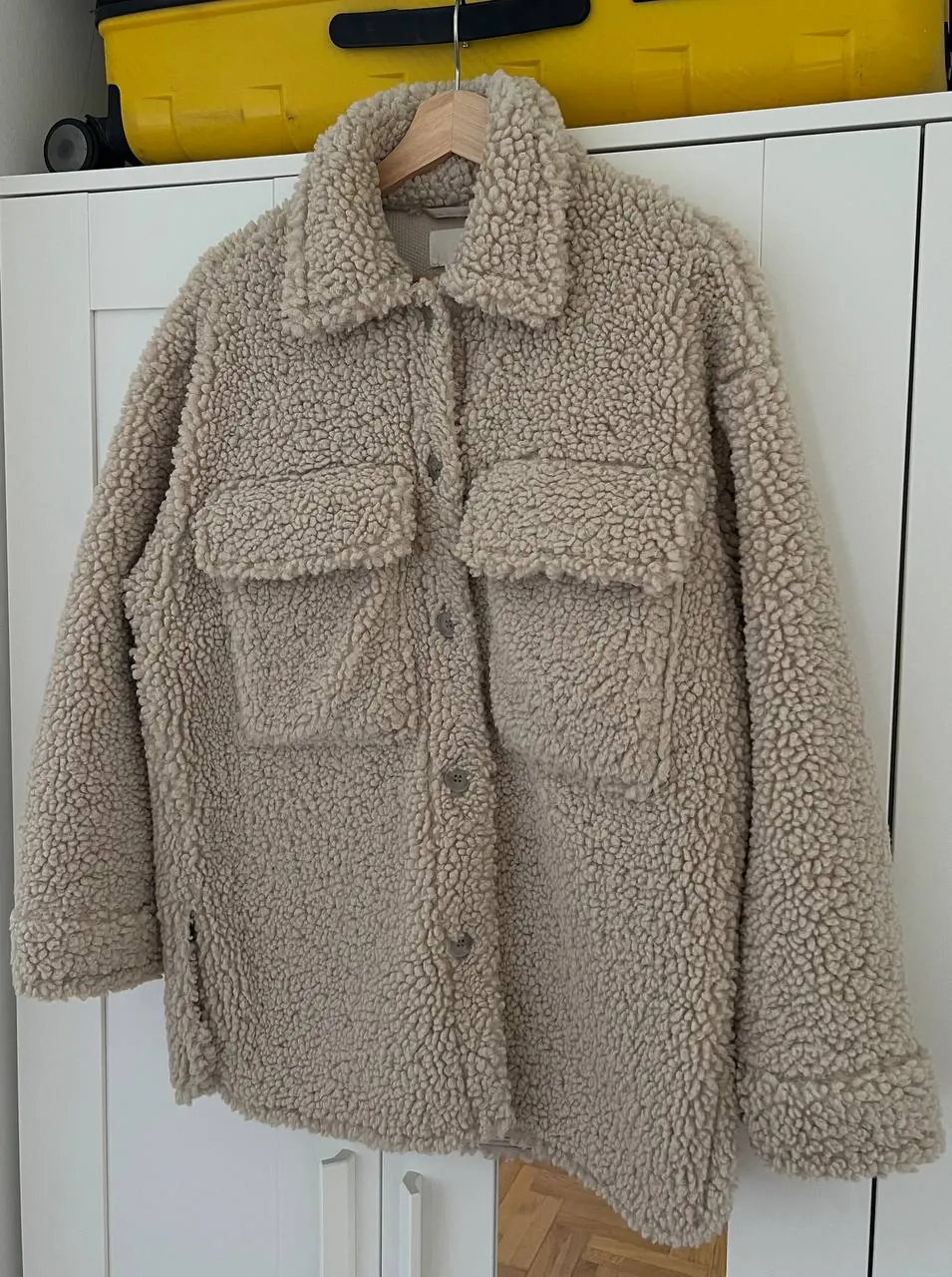 Куртка-рубашка H&M teddy oversize XS 1