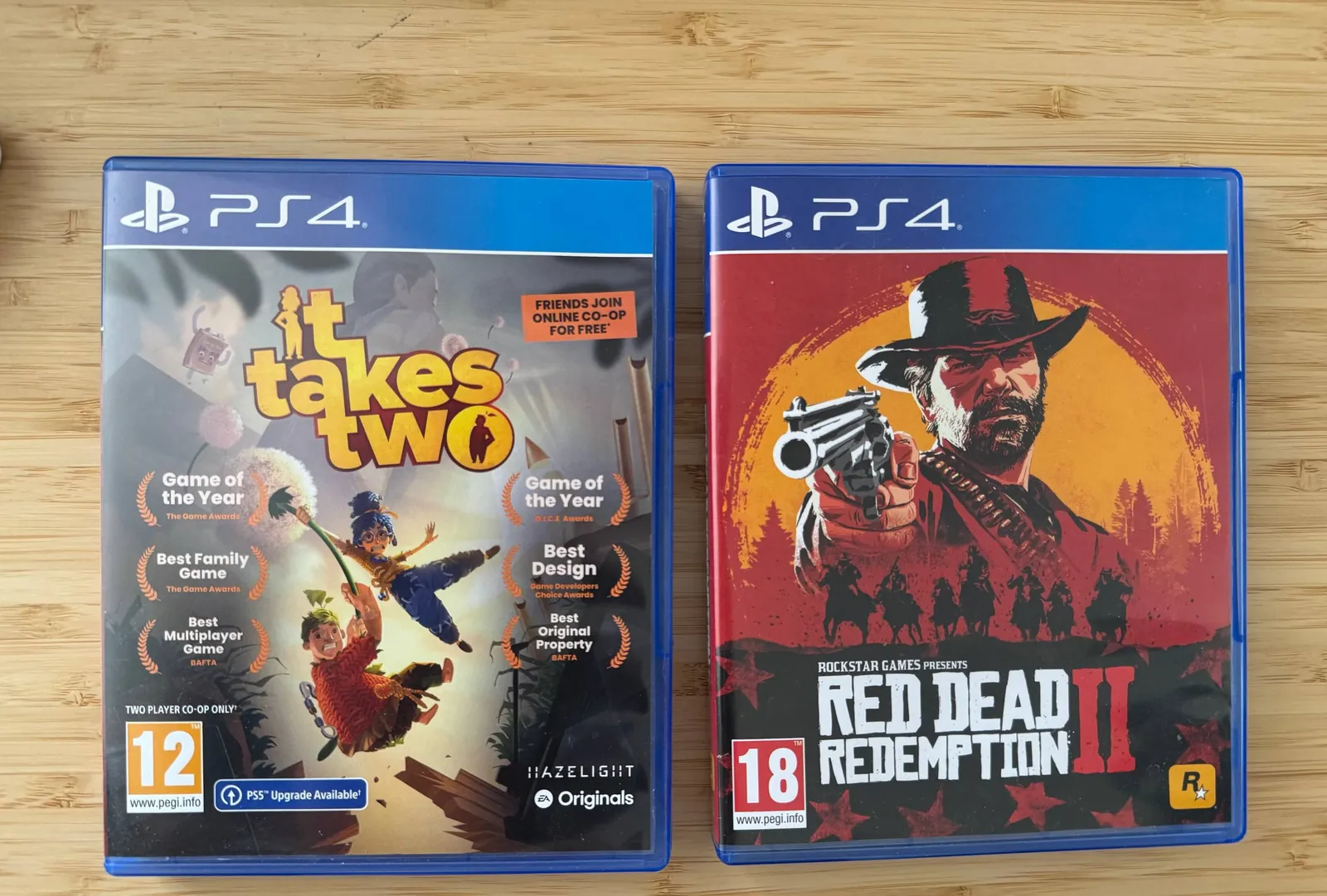 Игры It Takes Two и RDR2 PS4 PS5 1