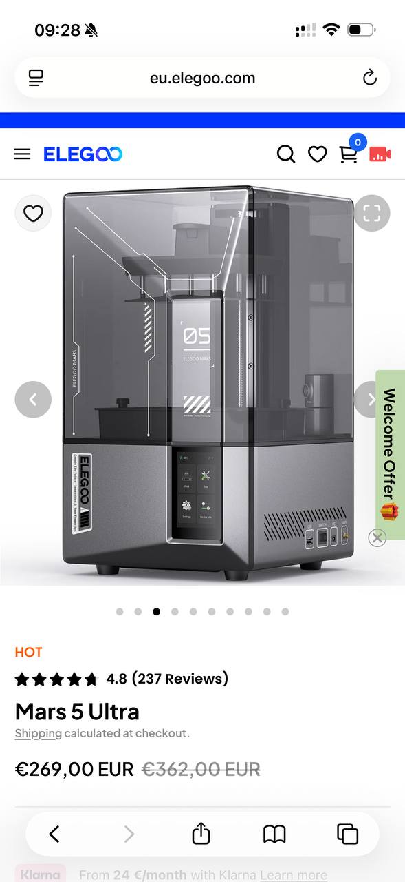 Продаю 3D принтер Elegoo Mars 5 Ultra 4