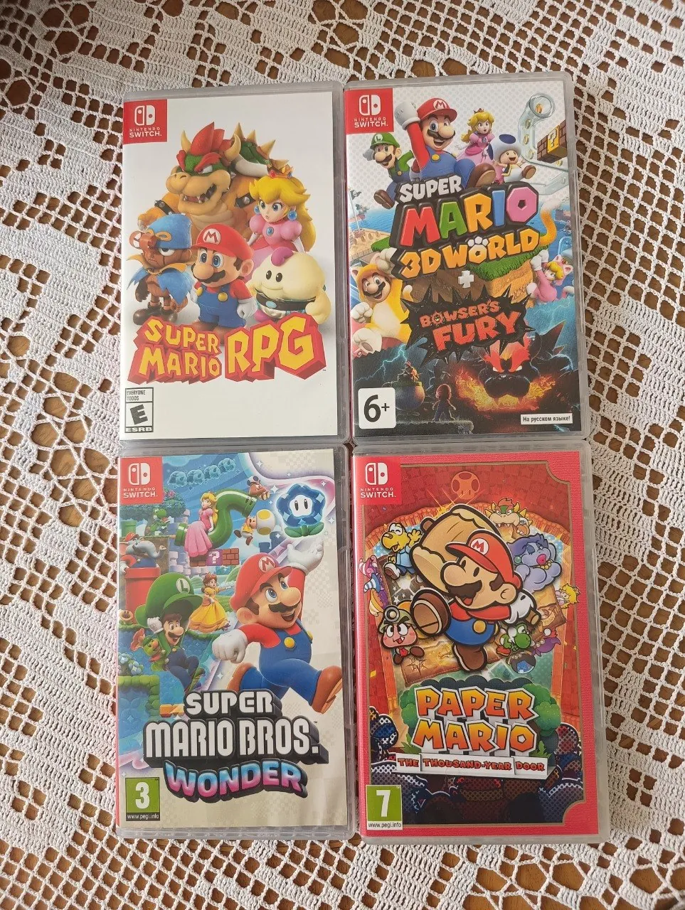 Настолки и игры Nintendo Switch лот 2