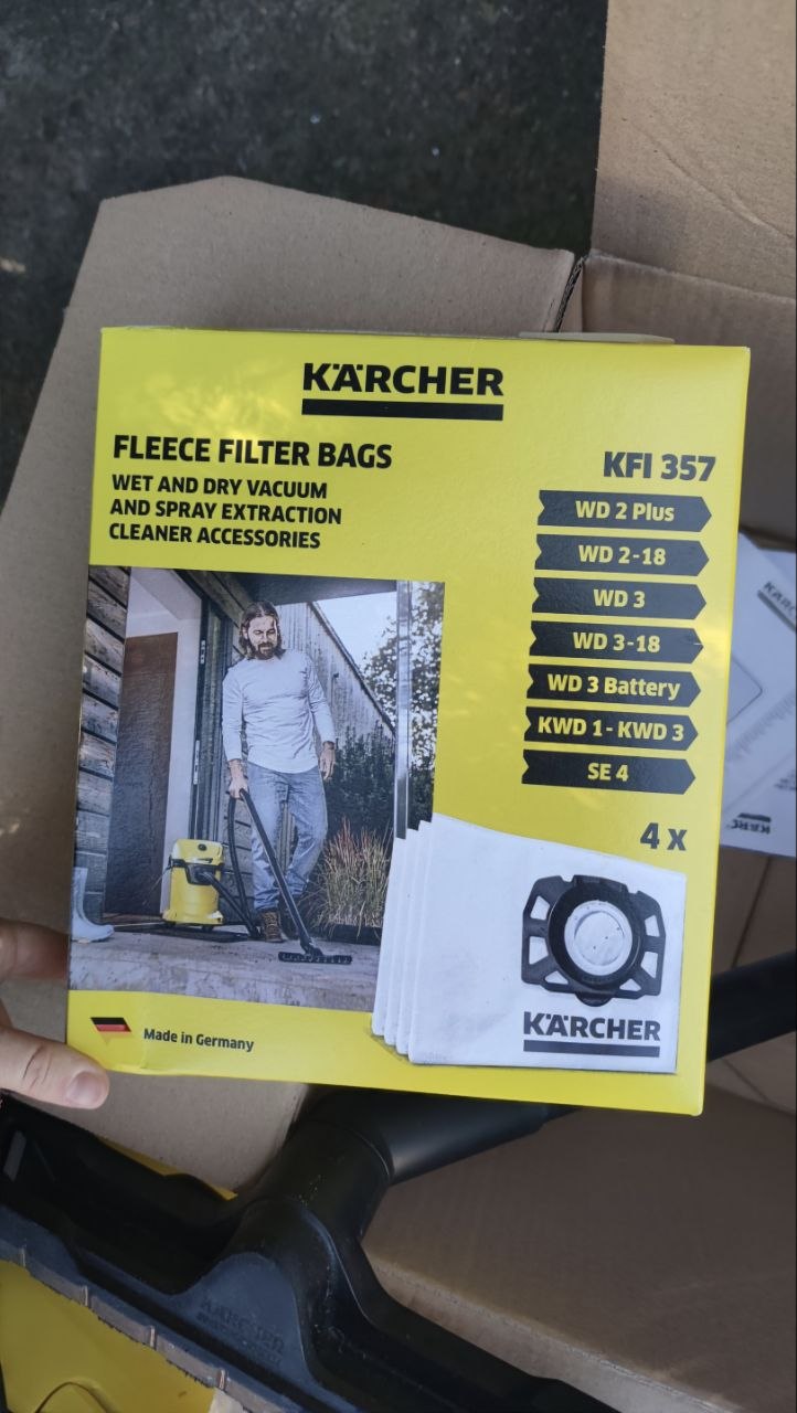 Пылесос KARCHER WD2 PLUS 3