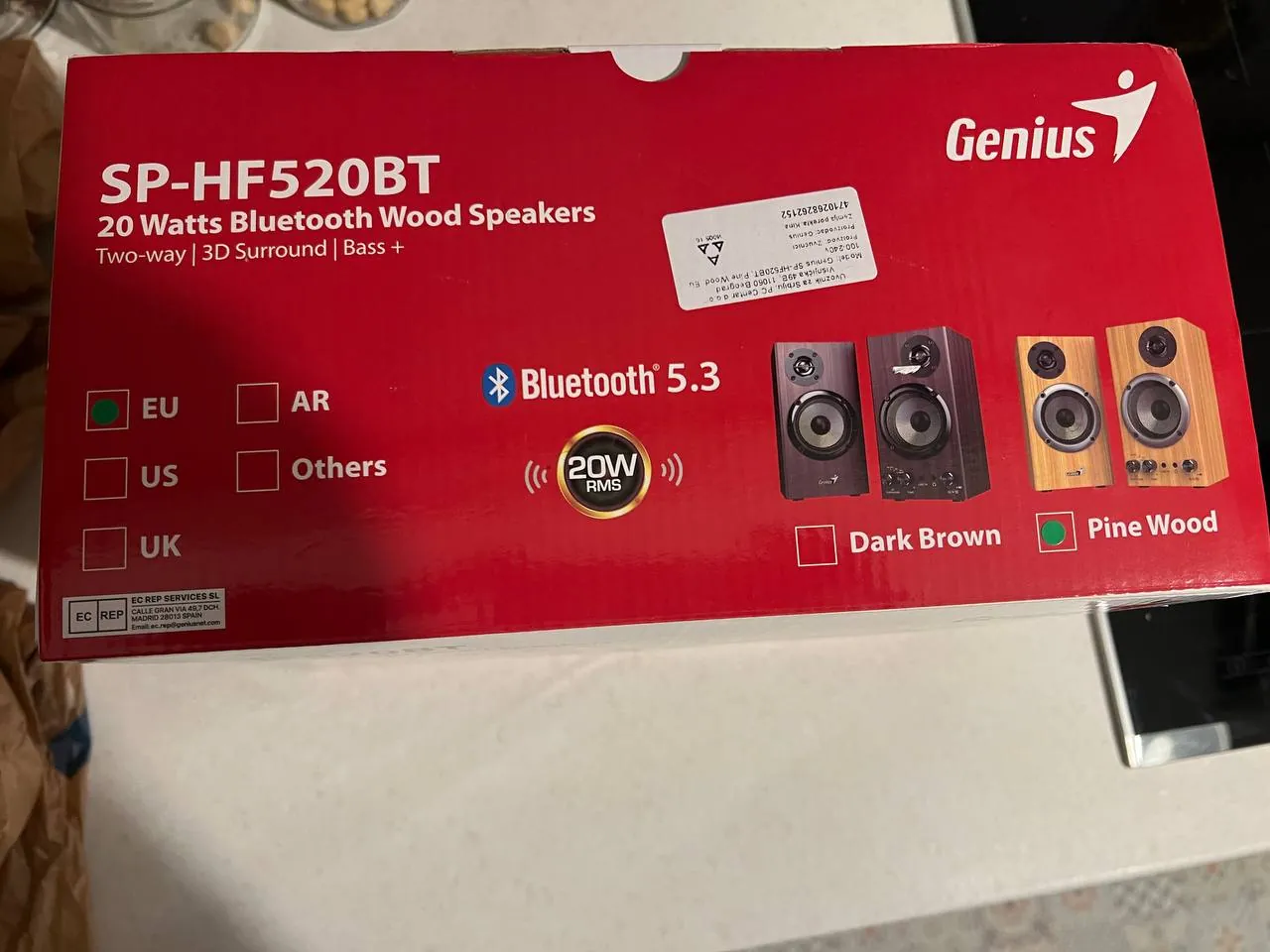 Колонки Genius HF520BT новые 1