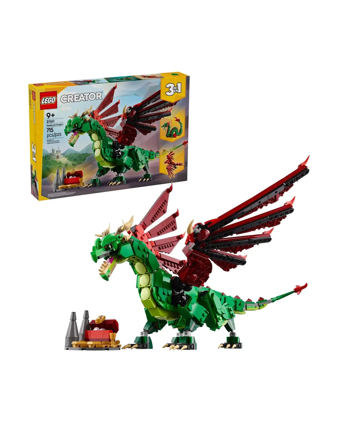 Набор LEGO 3 в 1 с орлом полный комплект 1