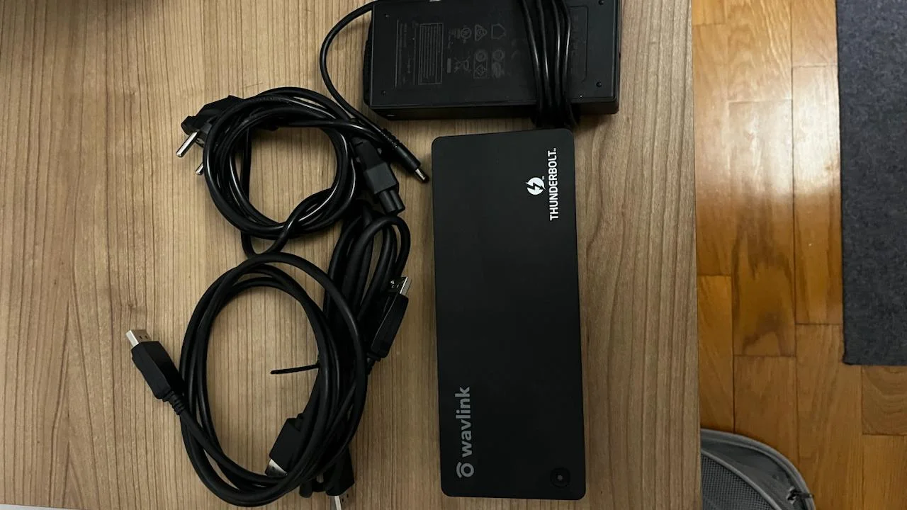 Док-станция Wavlink Thunderbolt 3 1
