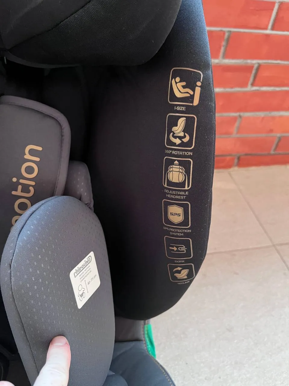 Детское автокресло Chipolino Motion 40–150 см 1