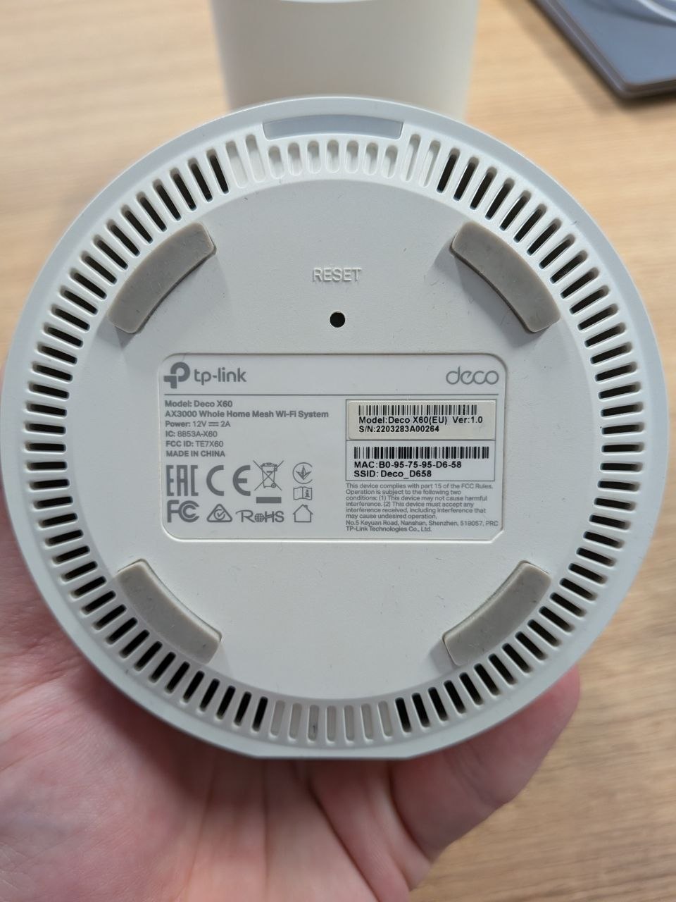 Mesh-роутеры TP-Link Deco X60 комплект 3