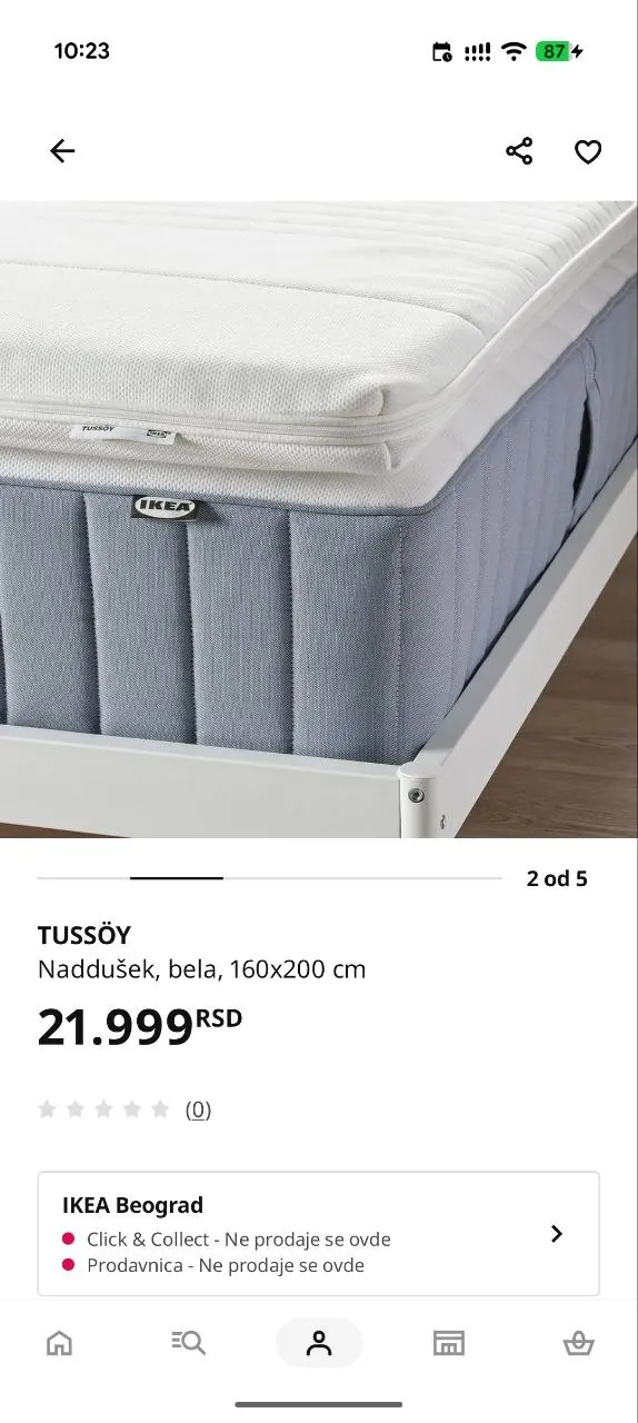 Наматрасник IKEA 160×200 см 2