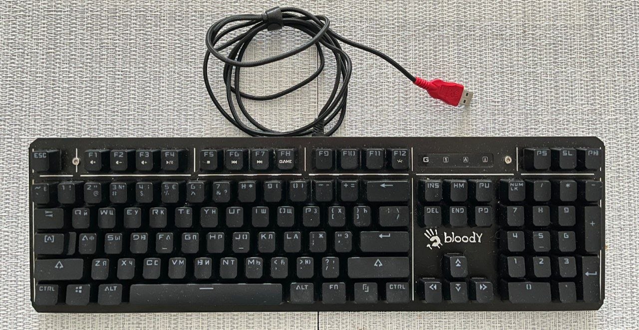 Игровая клавиатура A4Tech Bloody B975 1