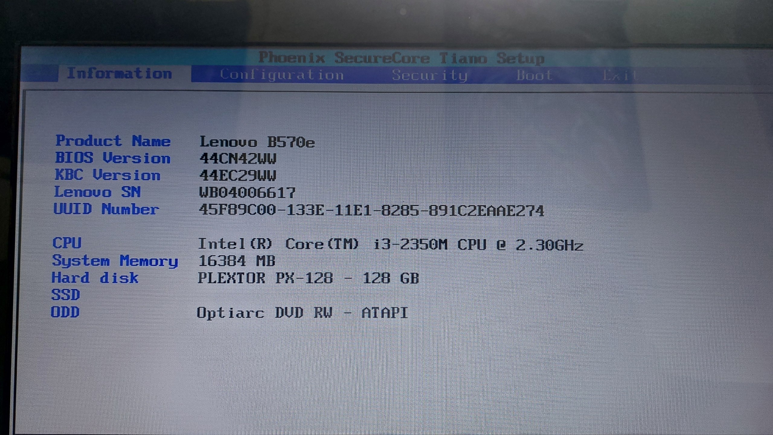 Ноутбук Lenovo B570e i3 16GB SSD 128 4