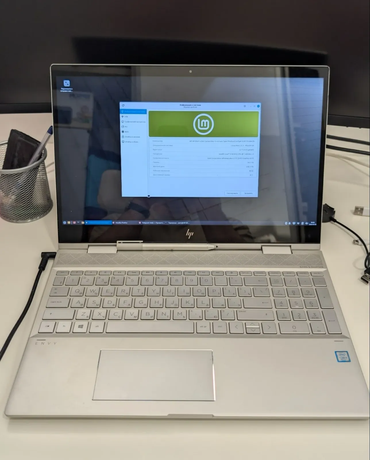 Ноутбук HP Envy x360 15-cn1xxx со стилусом 1