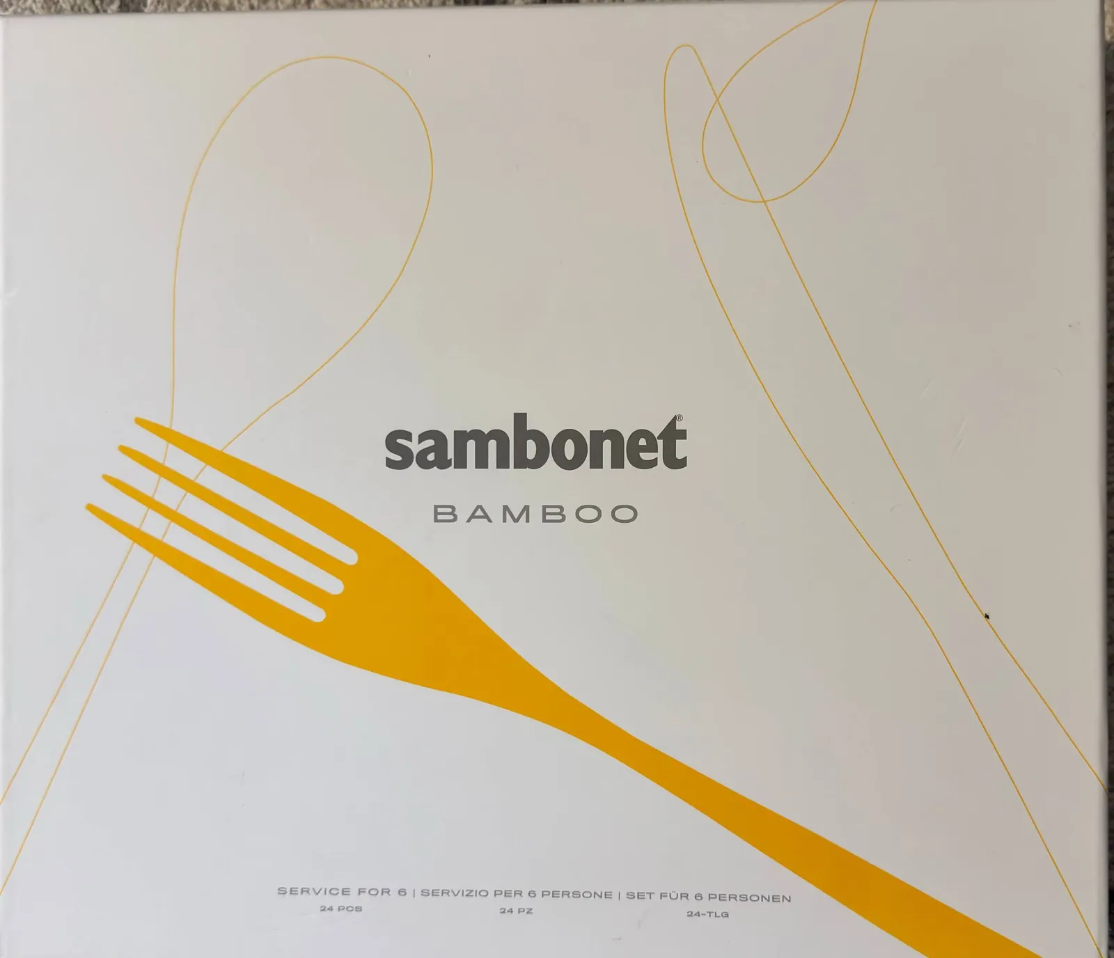 Набор столовых приборов Sambonet 24 предмета Белград 1