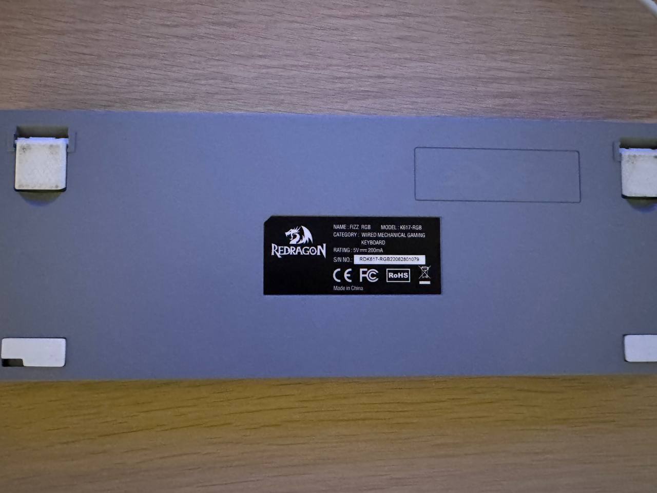 Клавиатура Red Dragon Fizz K617-RGB 3