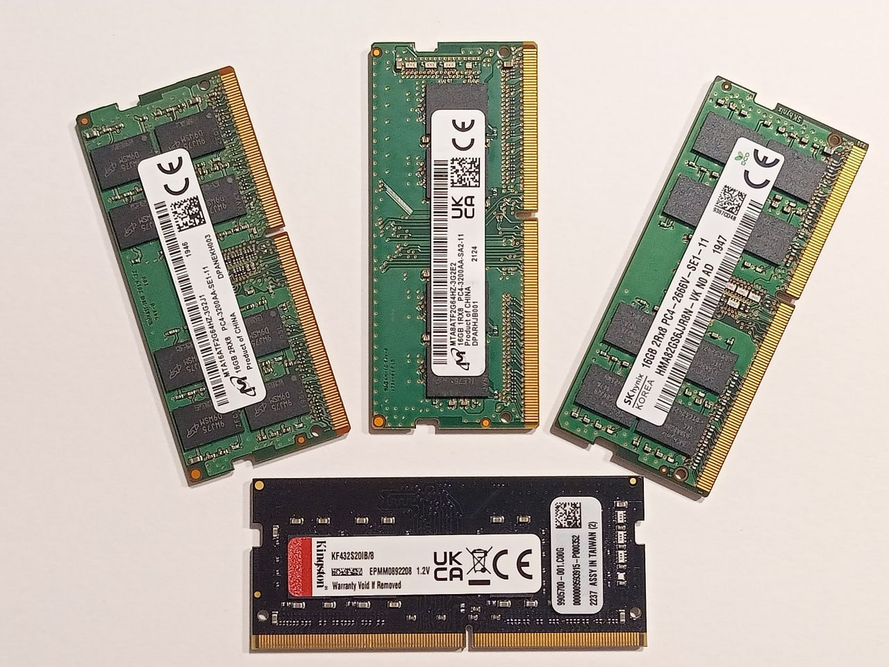 Оперативная память DDR4 SODIMM, SSD M.2 и Wi-Fi адаптер 1