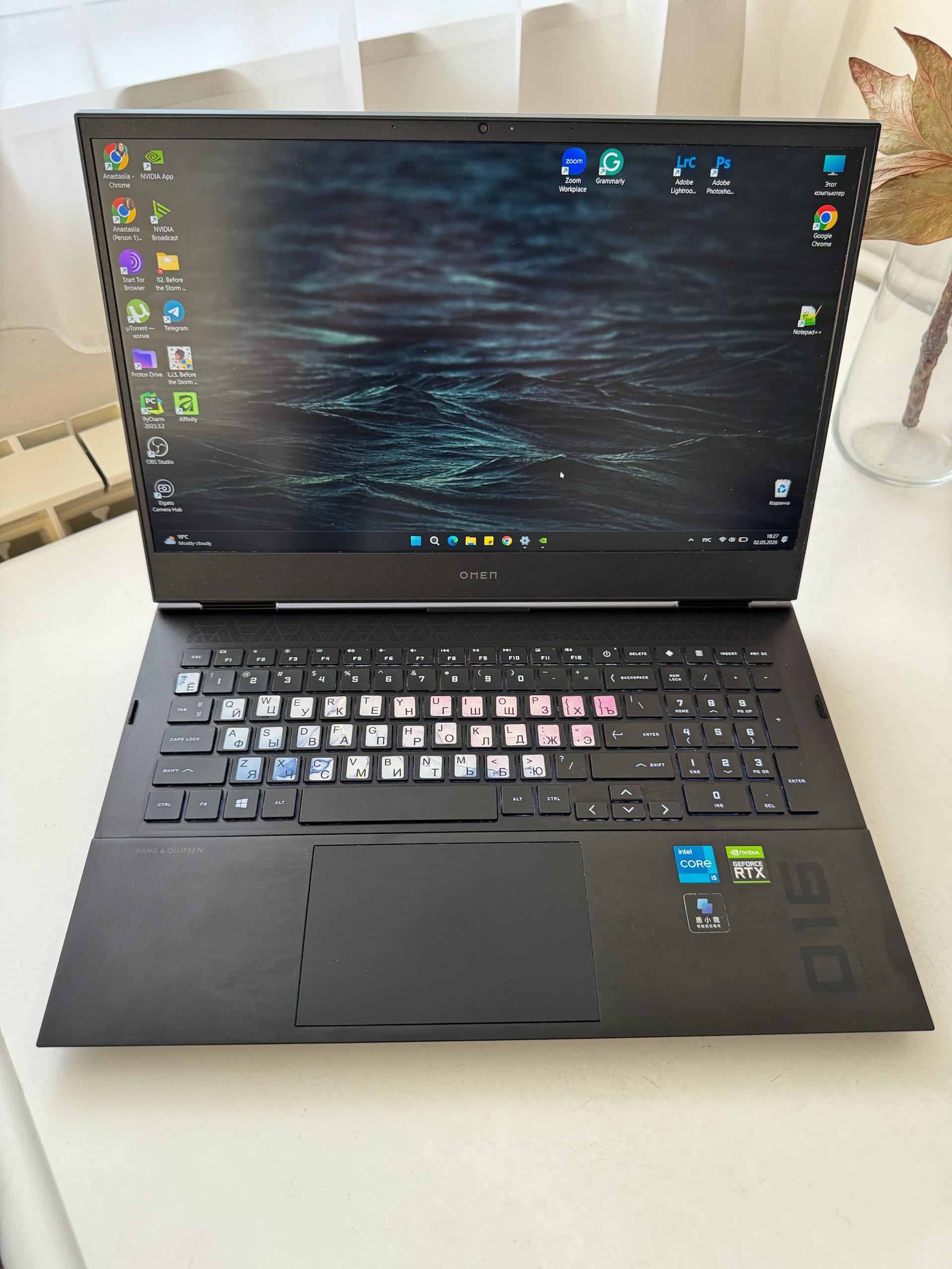Игровой ноутбук HP Omen 16 RTX 3050 Ti 1