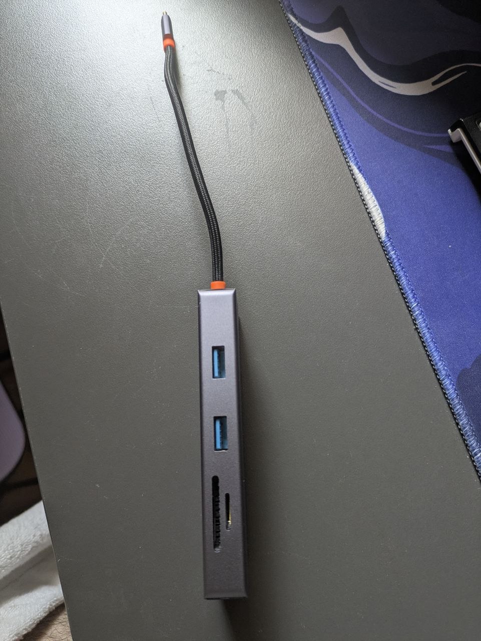 USB-C хаб Hoco HB52 8-в-1 2