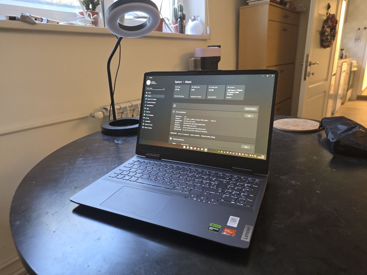 Игровой ноутбук Lenovo LOQ 15 Ryzen 7 RTX 4060 1