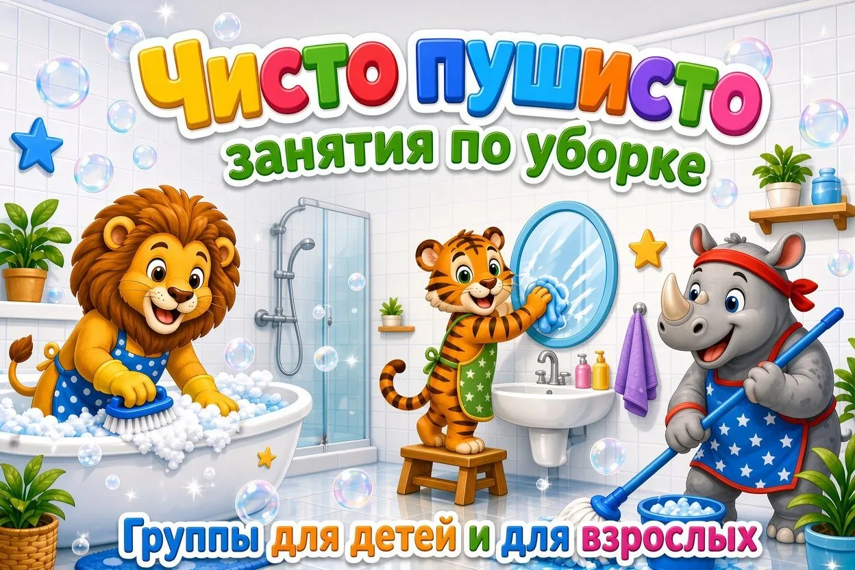 Курсы уборки для детей и взрослых Белград 1