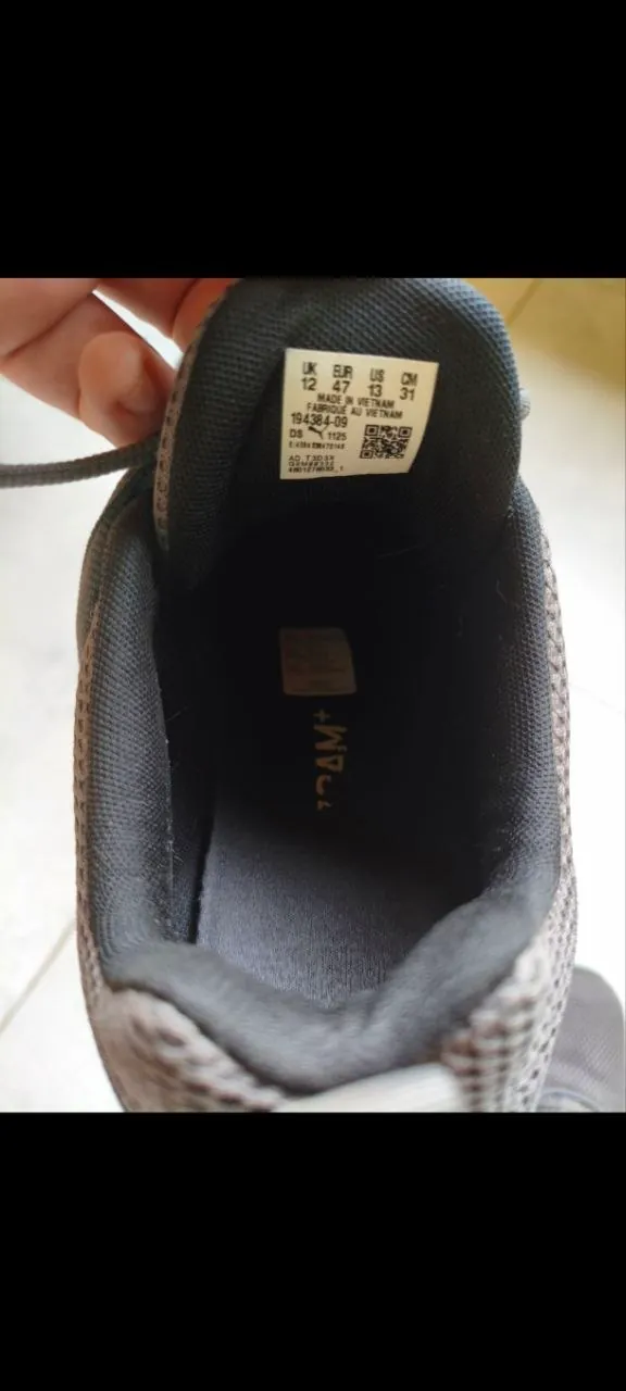 Кроссовки Puma Axelion Grey 47 размер почти новые 1