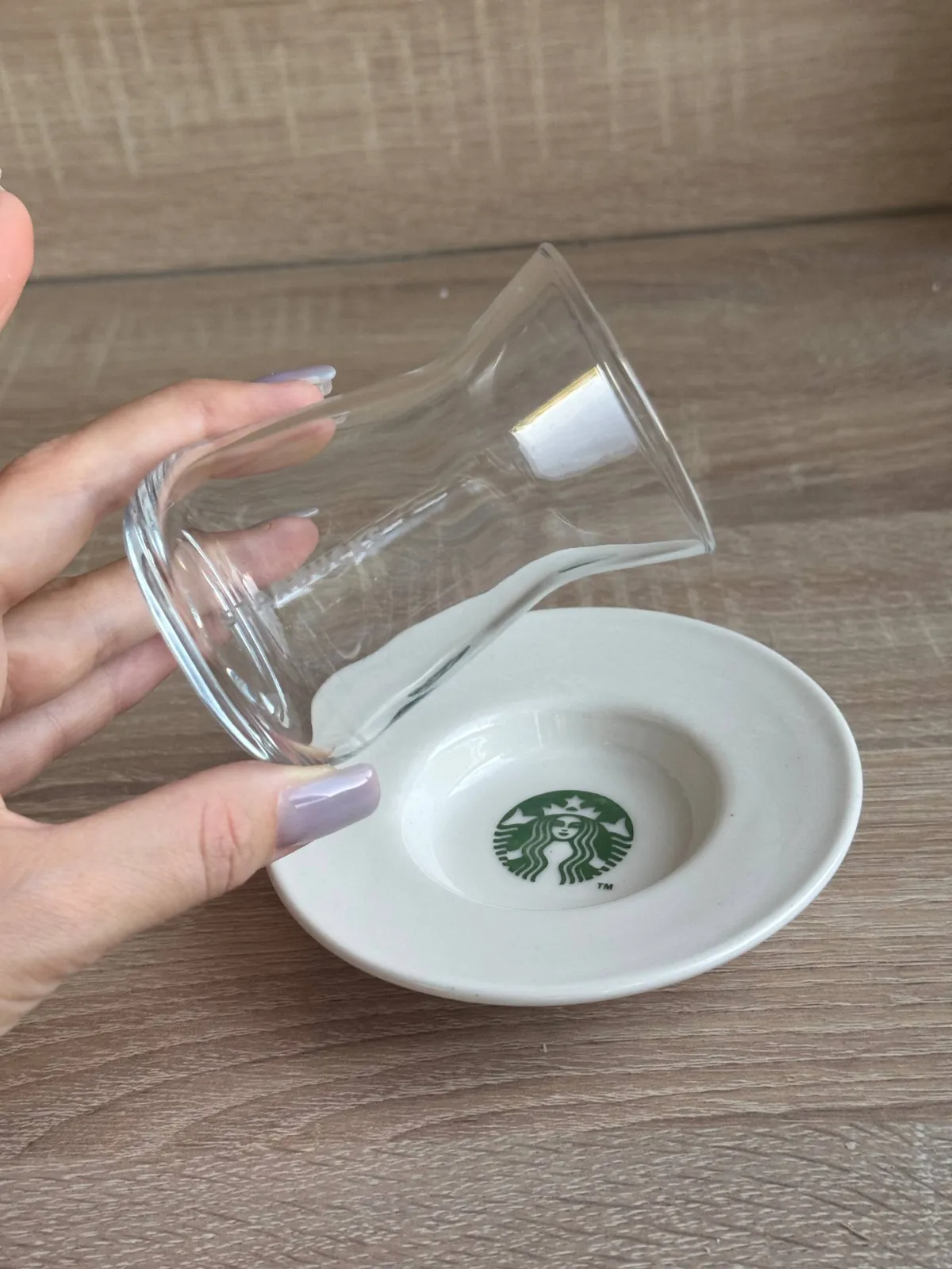 Набор чашка и блюдце Starbucks для турецкого чая 2