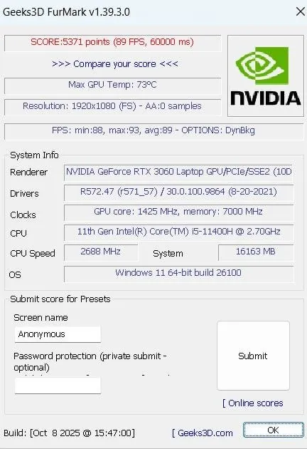 Ноутбук Acer Nitro 5 i5-11400H RTX 3060 Нови-Сад 3