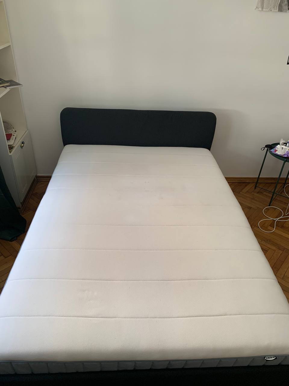 Кровать IKEA Slattum с матрасом 3