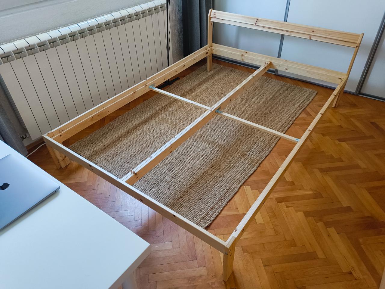 Кровать IKEA Neiden с матрасом 2